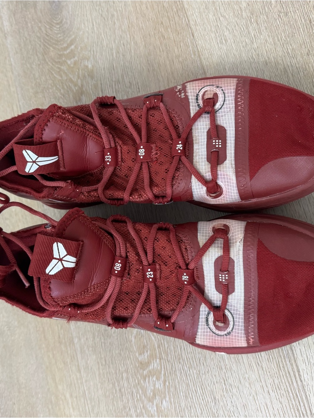 Nike Red Basketball Shoes